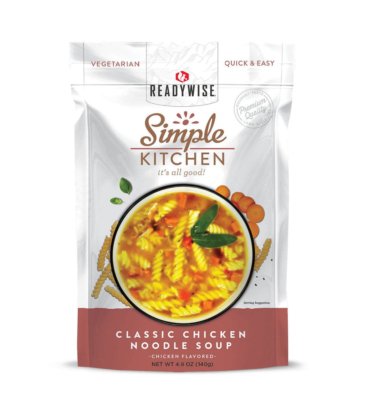 ReadyWise - 6 CT Case Simple Kitchen Classic Chicken Noodle Soup