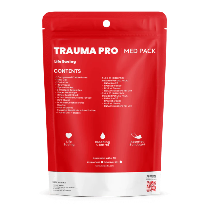 MY MEDIC - Trauma Pro Med Pack