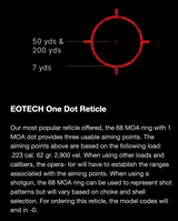 EOTech - HWS 518 68 MOA RING/1 MOA DOT QR