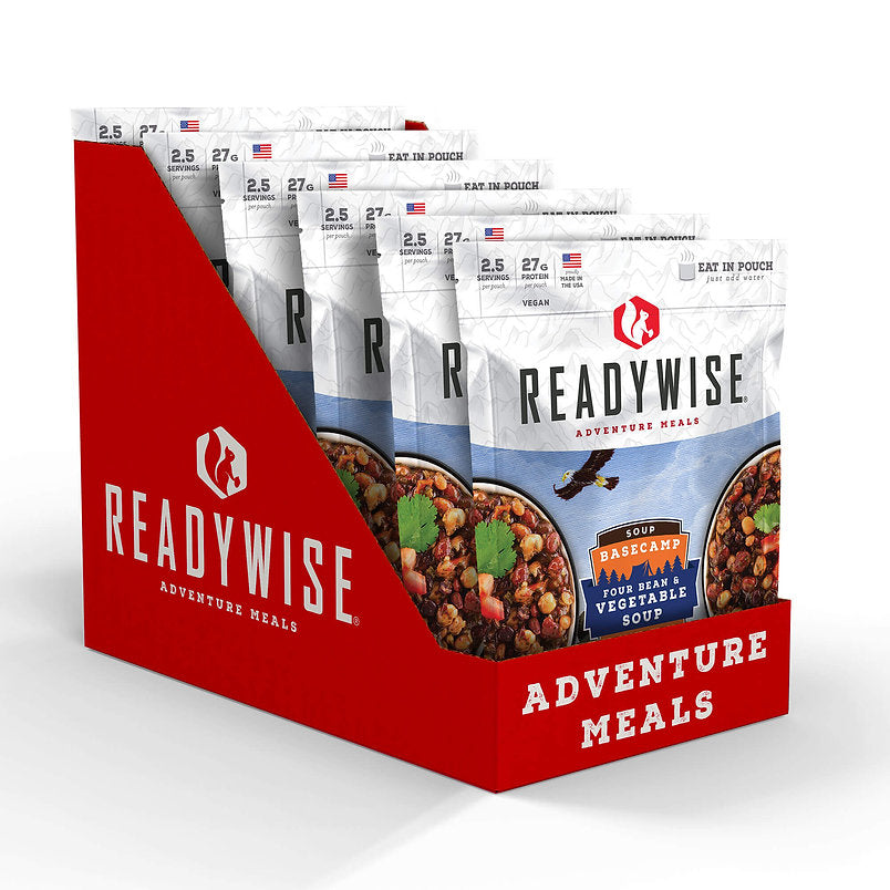 ReadyWise - 6 CT Case Basecamp Four Bean & Vegetable Soup