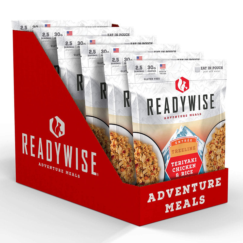 ReadyWise - 6 CT Case Treelline Teriyaki Chicken & Rice