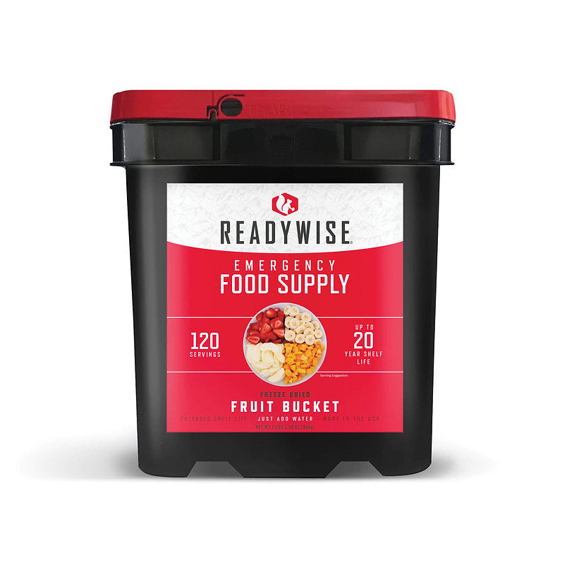 ReadyWise - 120 Serving Freeze Dried Fruit Bucket