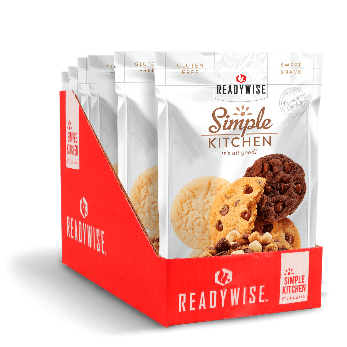 ReadyWise - 6 CT Case Simple Kitchen Cookie Dough Medley