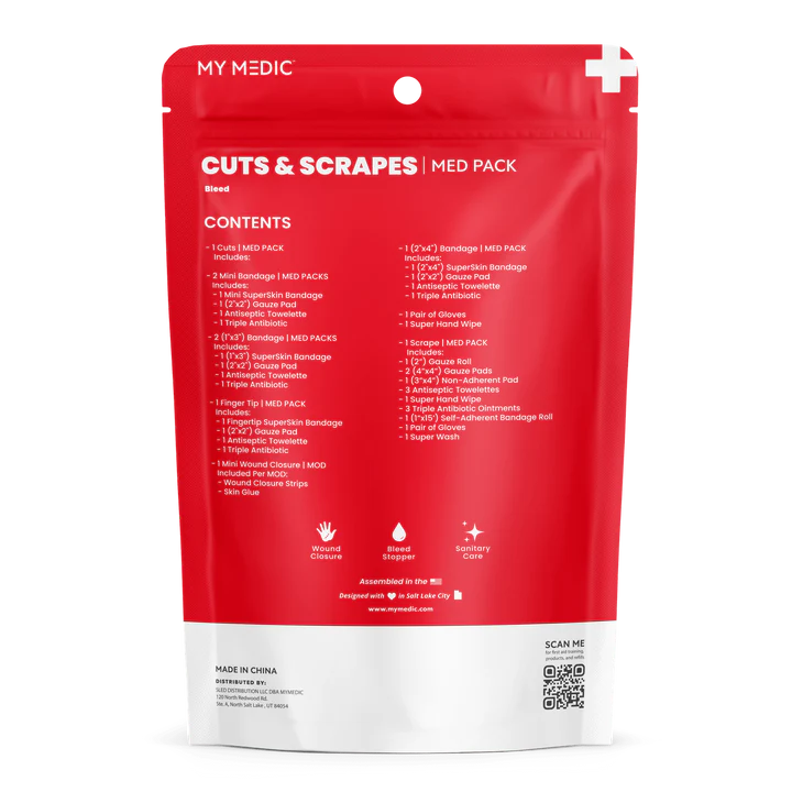 MY MEDIC - Cuts and Scrapes Med Pack