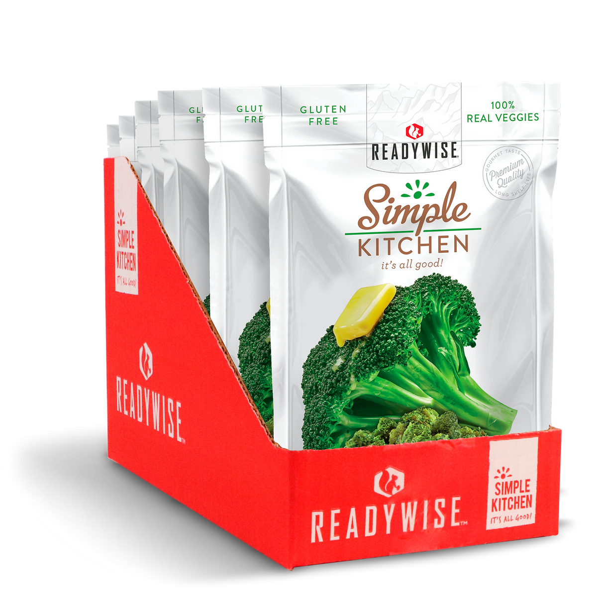 ReadyWise - 6 CT Case Simple Kitchen Buttered Broccoli