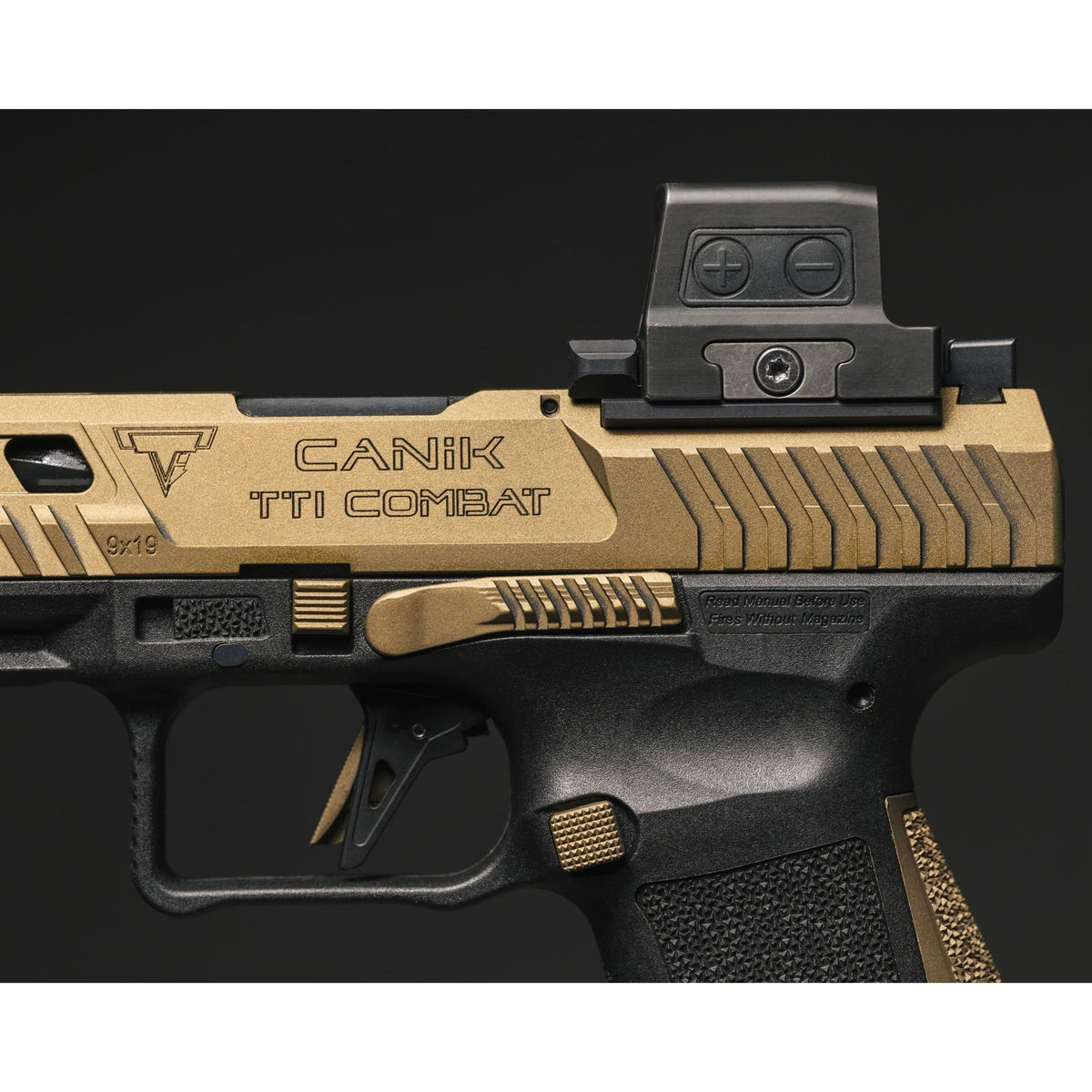 Calculated Kinetics - Canik TTI Combat DOGTAG ACRO Optic Plate