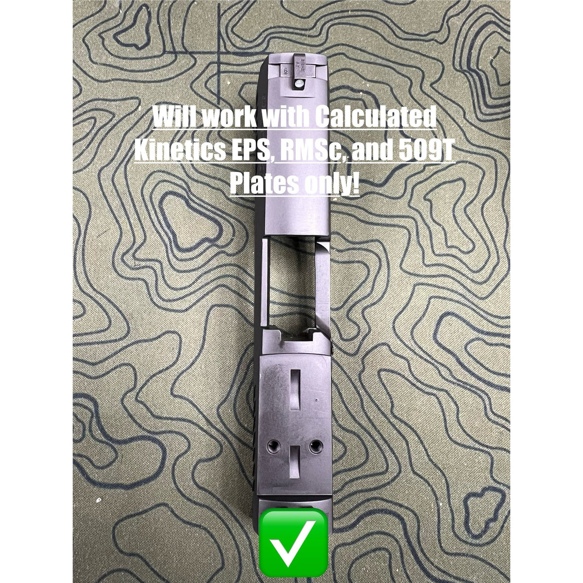 Calculated Kinetics - SIG P211/P320 Romeo 1 Pro Optic Plates