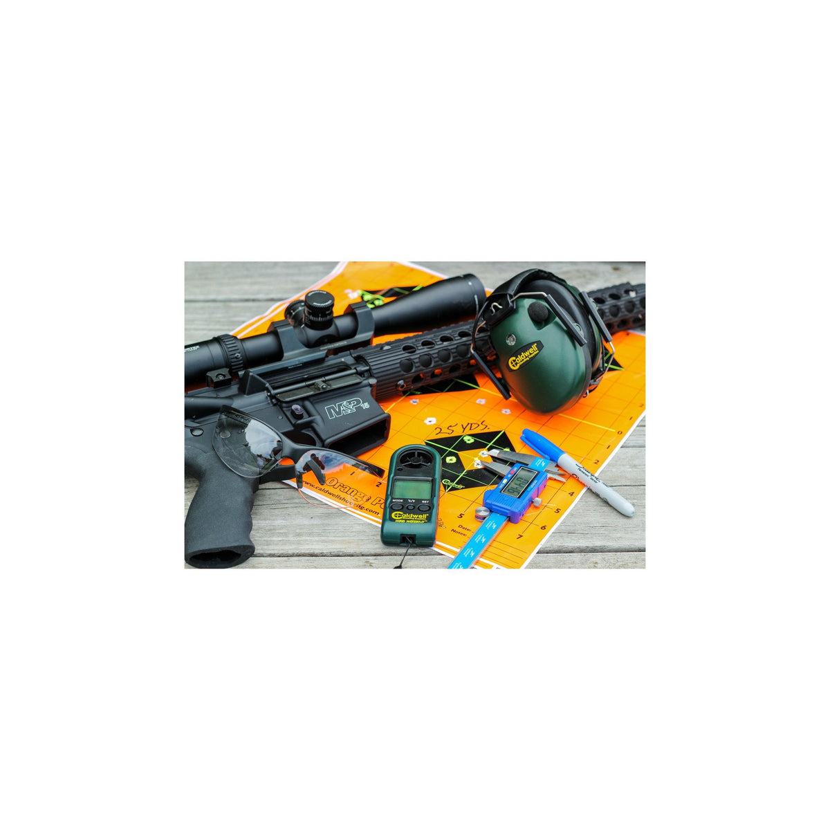 Caldwell - Pro Range Shooting Glasses - Clear