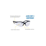 Caldwell - Pro Range Shooting Glasses - Clear