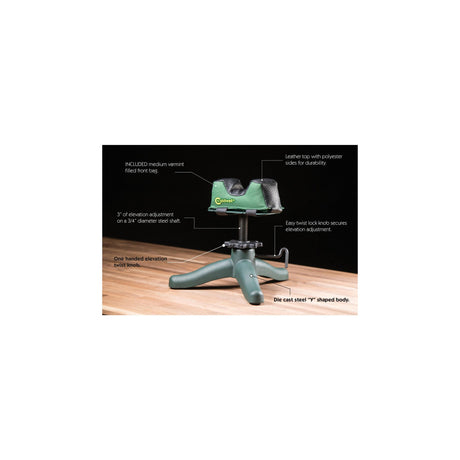 Caldwell - The Rock Jr Shooting Rest - Green