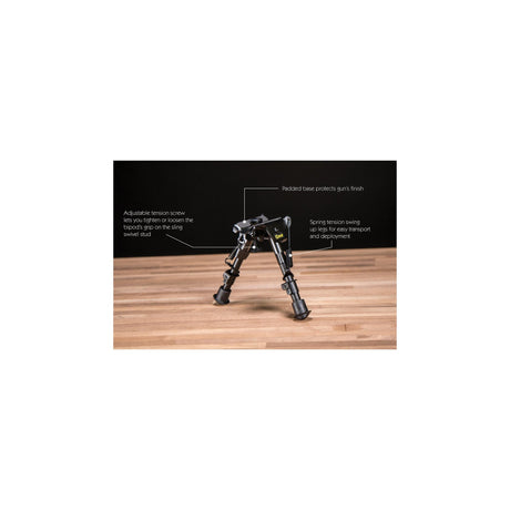 Caldwell - XLA 6"-9" Bipod Fixed - Black
