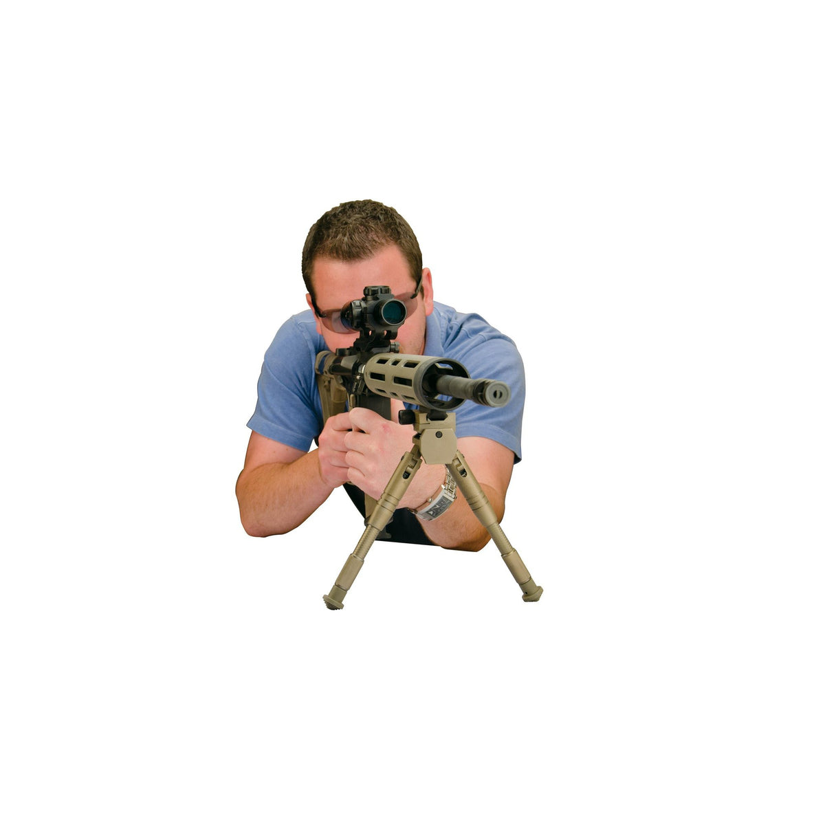 Caldwell - AR Bipod Prone Model - Tan