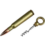 Caliber Gourmet - 50 Caliber Bullet Corkscrew - Gold