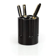 Caliber Gourmet - Revolver Cylinder Pen Holder - Black