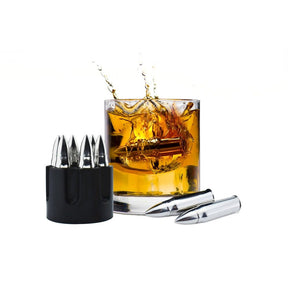 Caliber Gourmet - Stainless Steel Bullet Chillers, 6-Pack