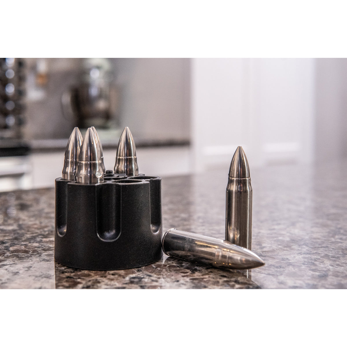 Caliber Gourmet - Stainless Steel Bullet Chillers, 6-Pack
