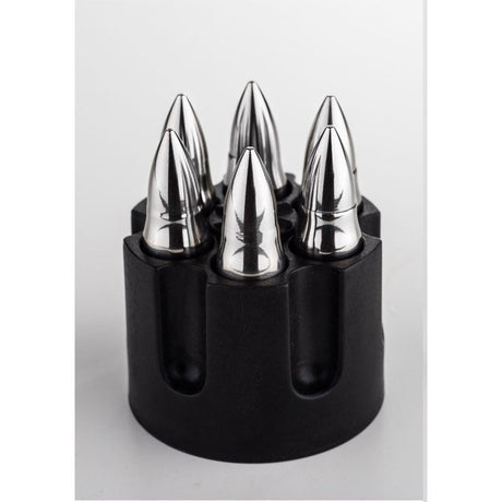 Caliber Gourmet - Stainless Steel Bullet Chillers, 6-Pack