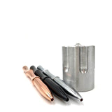 Caliber Gourmet - 3 Piece Pen and Revolver Cylinder Gift Set
