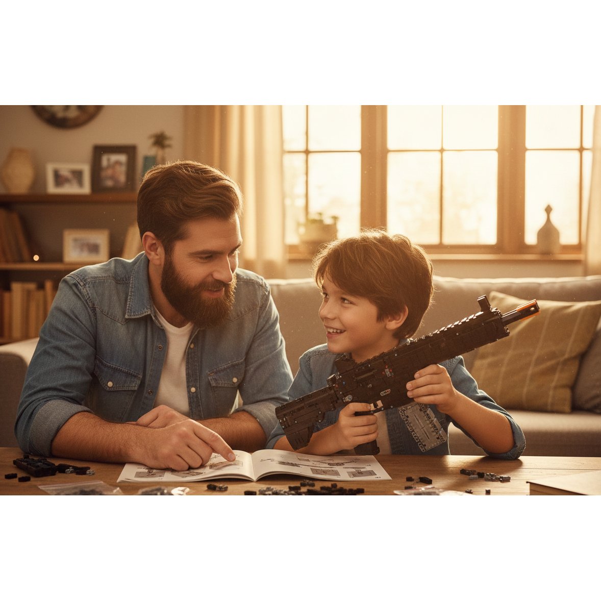 Caliber Gourmet - Precision Building Blocks Machine Gun