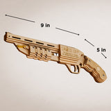 Caliber Gourmet - Shot Gun Wood Puzzle Kit