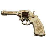 Caliber Gourmet - Revolver Wood Puzzle Gun Kit