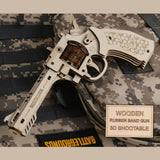 Caliber Gourmet - Revolver Wood Puzzle Gun Kit