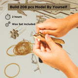 Caliber Gourmet - Revolver Wood Puzzle Gun Kit