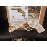 Caliber Gourmet - Revolver Wood Puzzle Gun Kit
