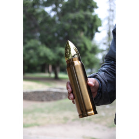 Caliber Gourmet - Bullet Thermo Bottle, 17 oz, Gold