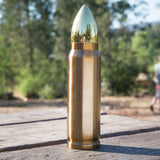 Caliber Gourmet - Bullet Thermo Bottle, 17 oz, Gold