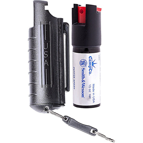 Caliber Gourmet - Smith & Wesson 1/2 oz. Pepper Spray - Black