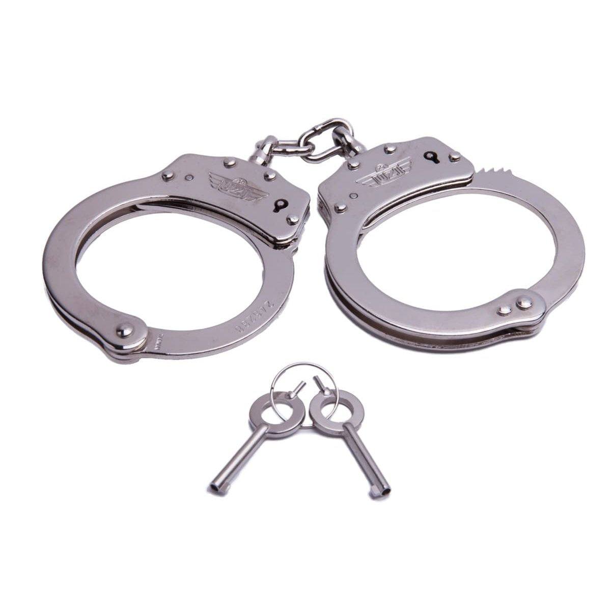 Caliber Gourmet - UZI Chain Handcuffs - Silver