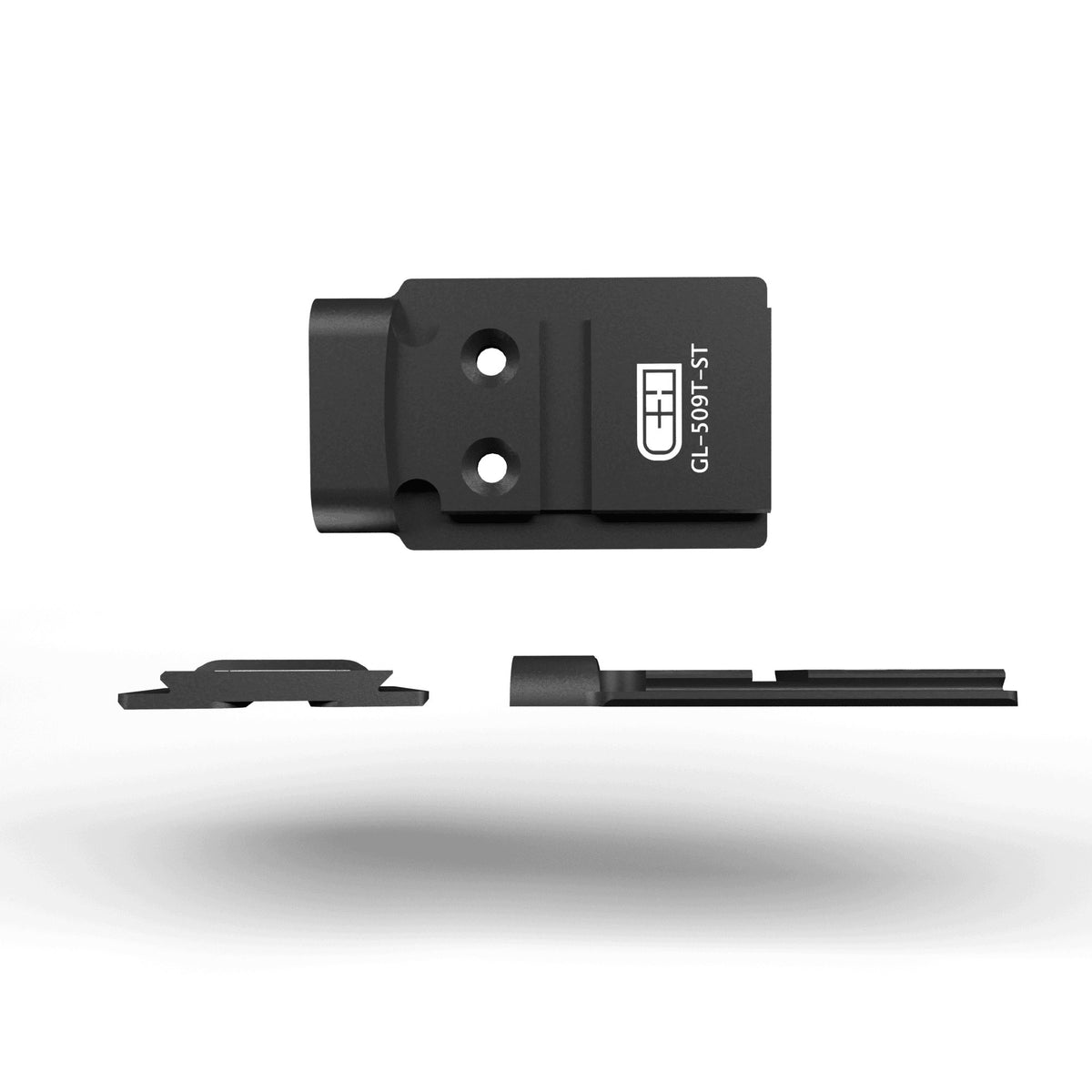 C&H Precision - V4 MIL/LEO Adapter for Holosun 509T on GLOCK MOS