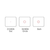 C&H Precision - Max Red Dot Optic - Red Multi-Reticle