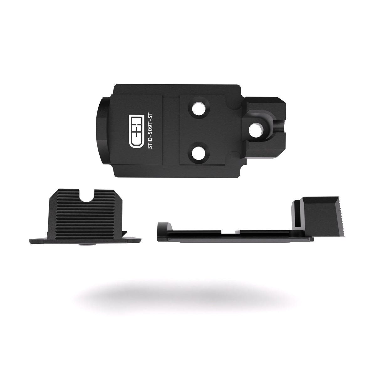C&H Precision - STACCATO DUO to Holosun 509T Mount (Steel)