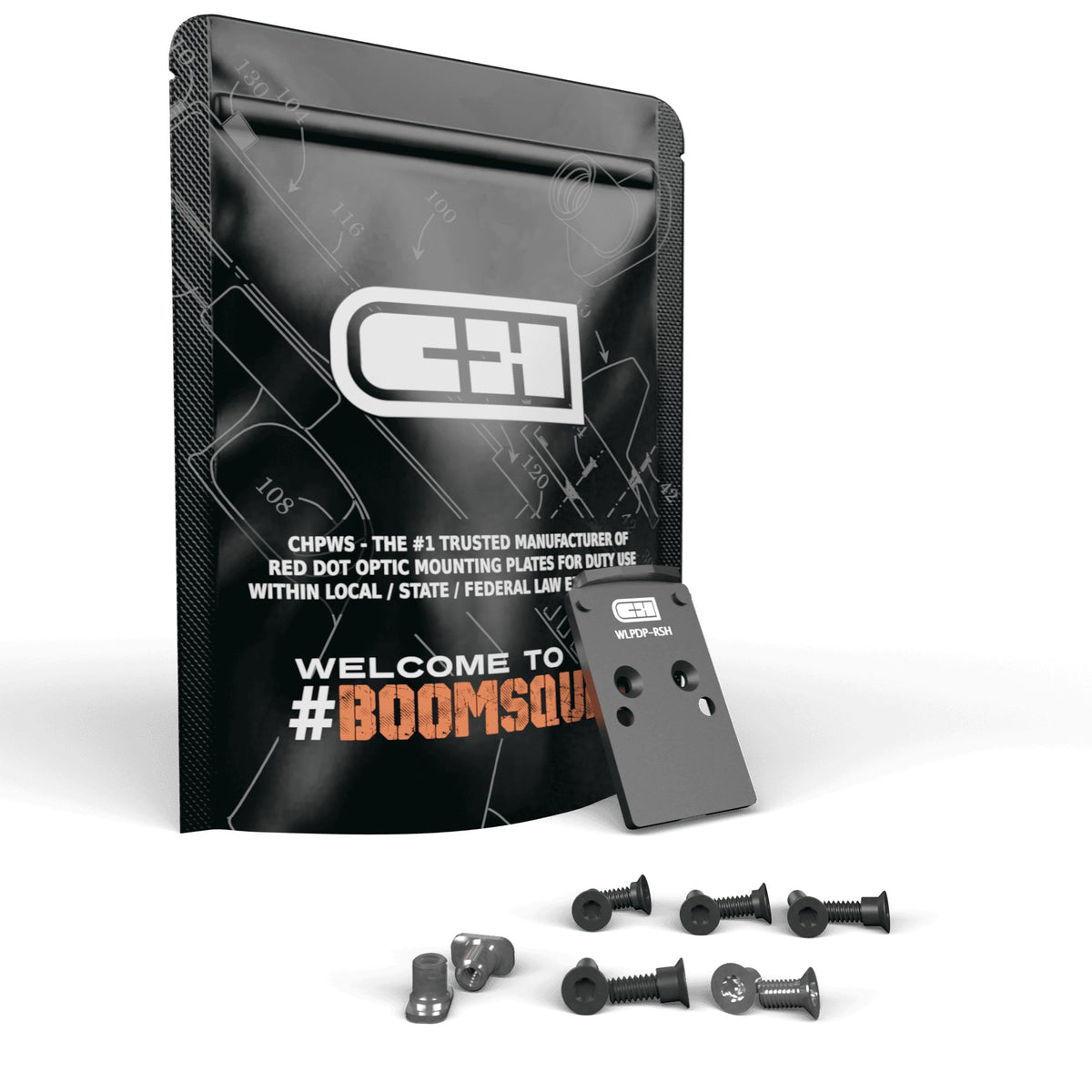 C&H Precision - Walther PDP 1.0 Optic Mount for RMR/SRO/Holosun