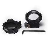 Christensen Arms - Ultralight PRSR-X2 Scope Rings, Low 30mm