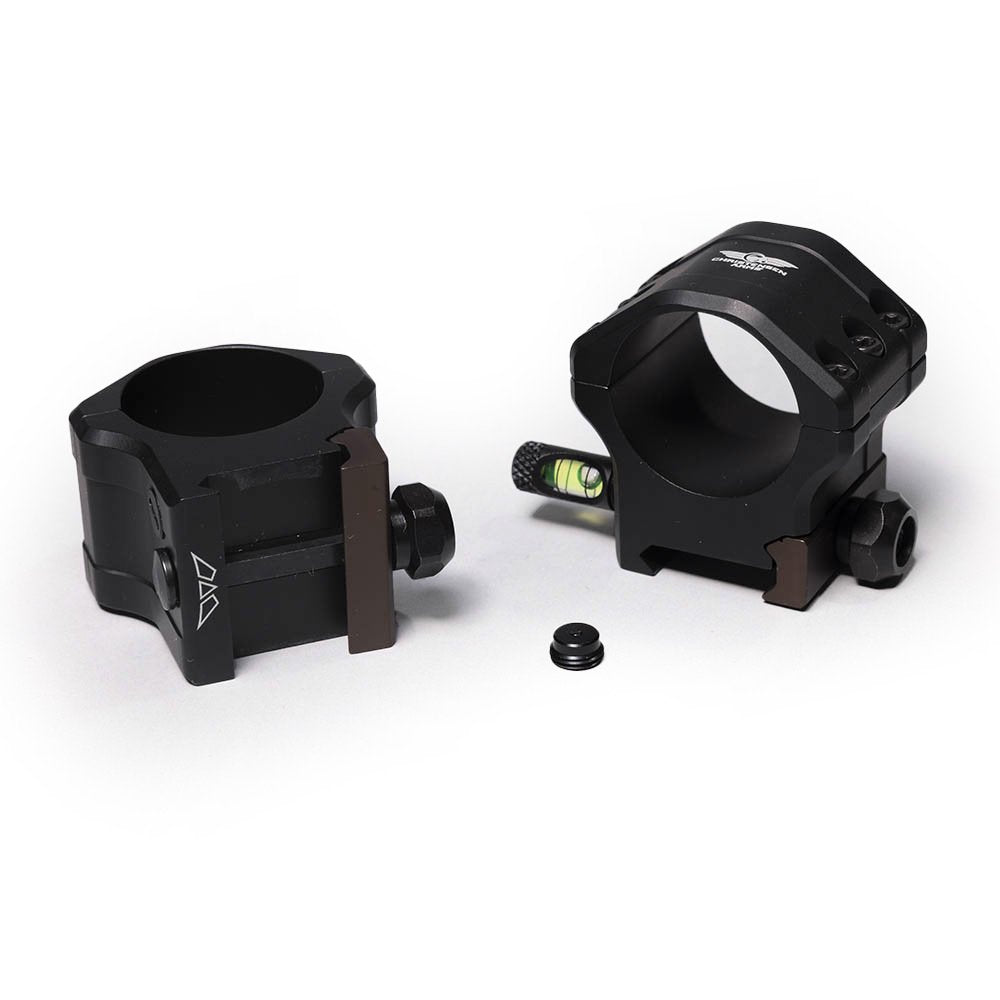Christensen Arms - Tactical PRSR-HD Scope Rings, Med Height, 30mm