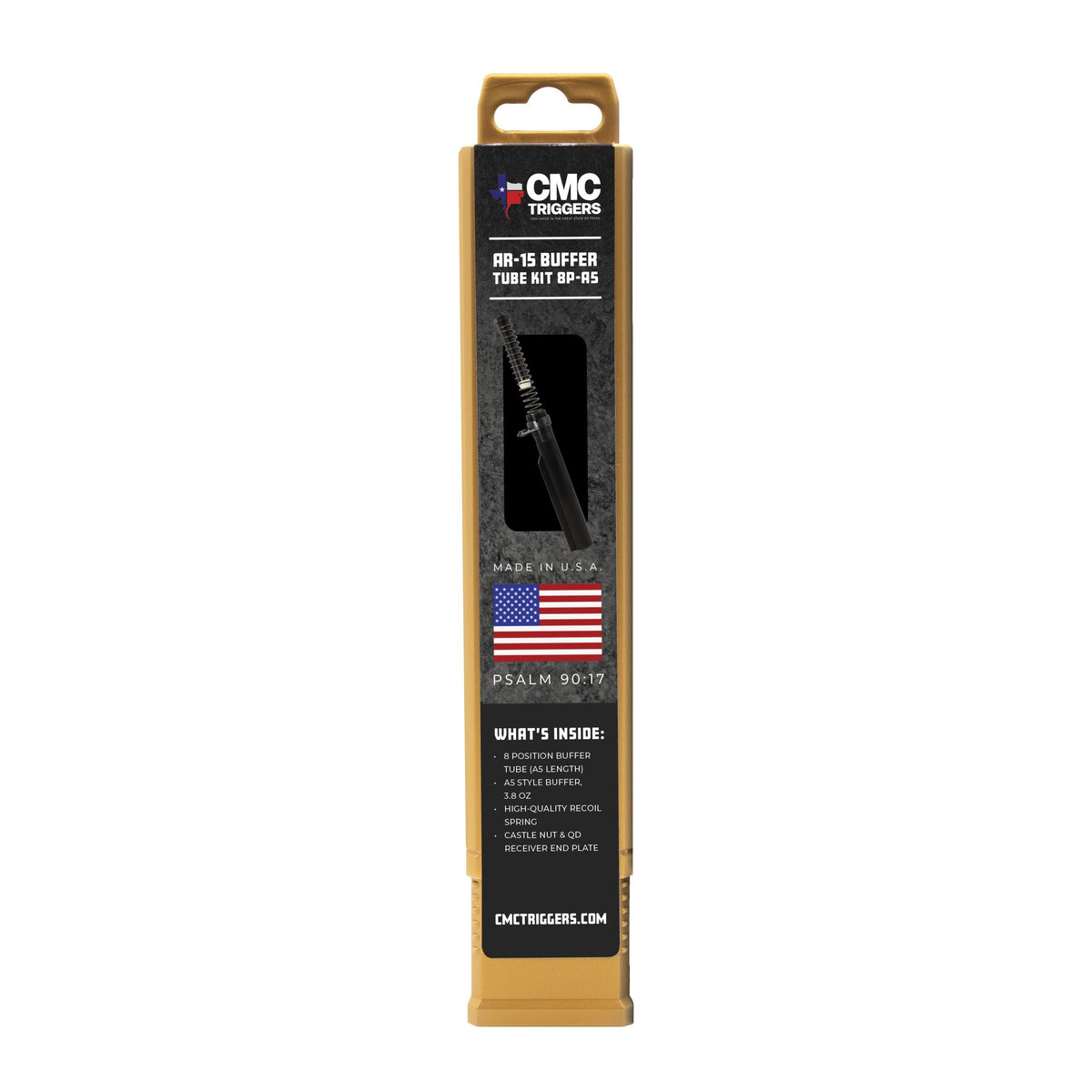 CMC Triggers - AR-15 8-Position Buffer Tube Kit A5 Length