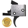 CMC Triggers - AR-15/10 PCC Single Stage Trigger, Curved, Small Pin