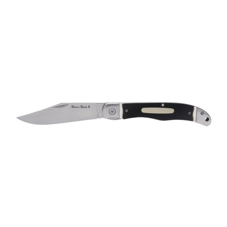 Cold Steel - Ranch Boss II Folding Knife with Leather Sheath