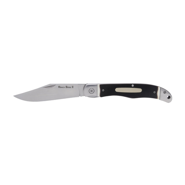 Cold Steel - Ranch Boss II Folding Knife with Leather Sheath