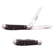 Cold Steel - Mini Trapper Folding Knife with Jigged Bone Handle