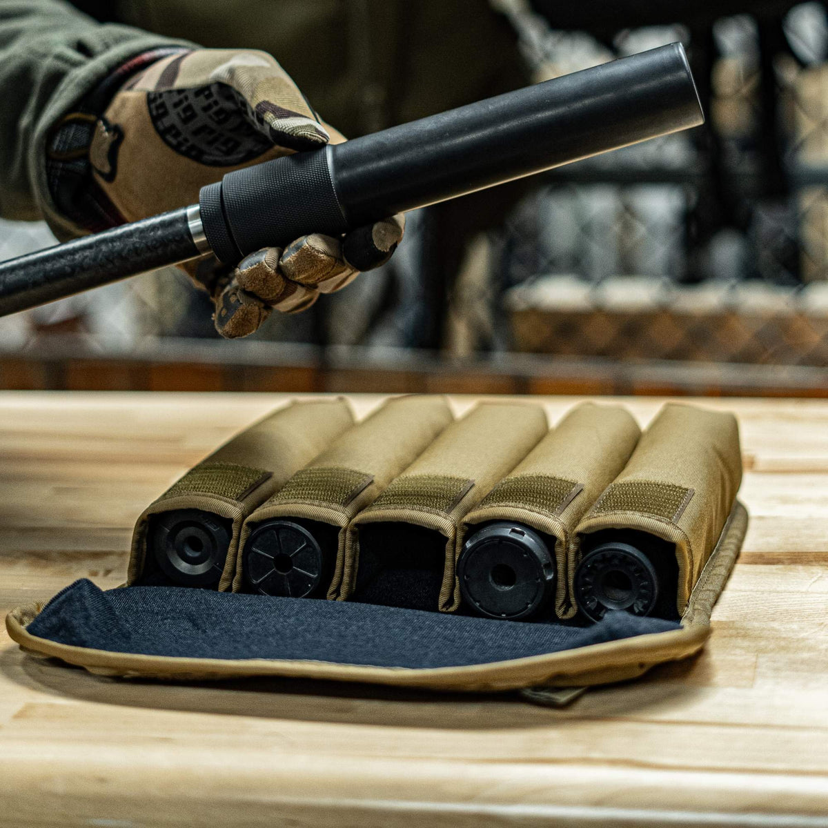 Cole-TAC - Can Caddy Standard in Coyote Brown