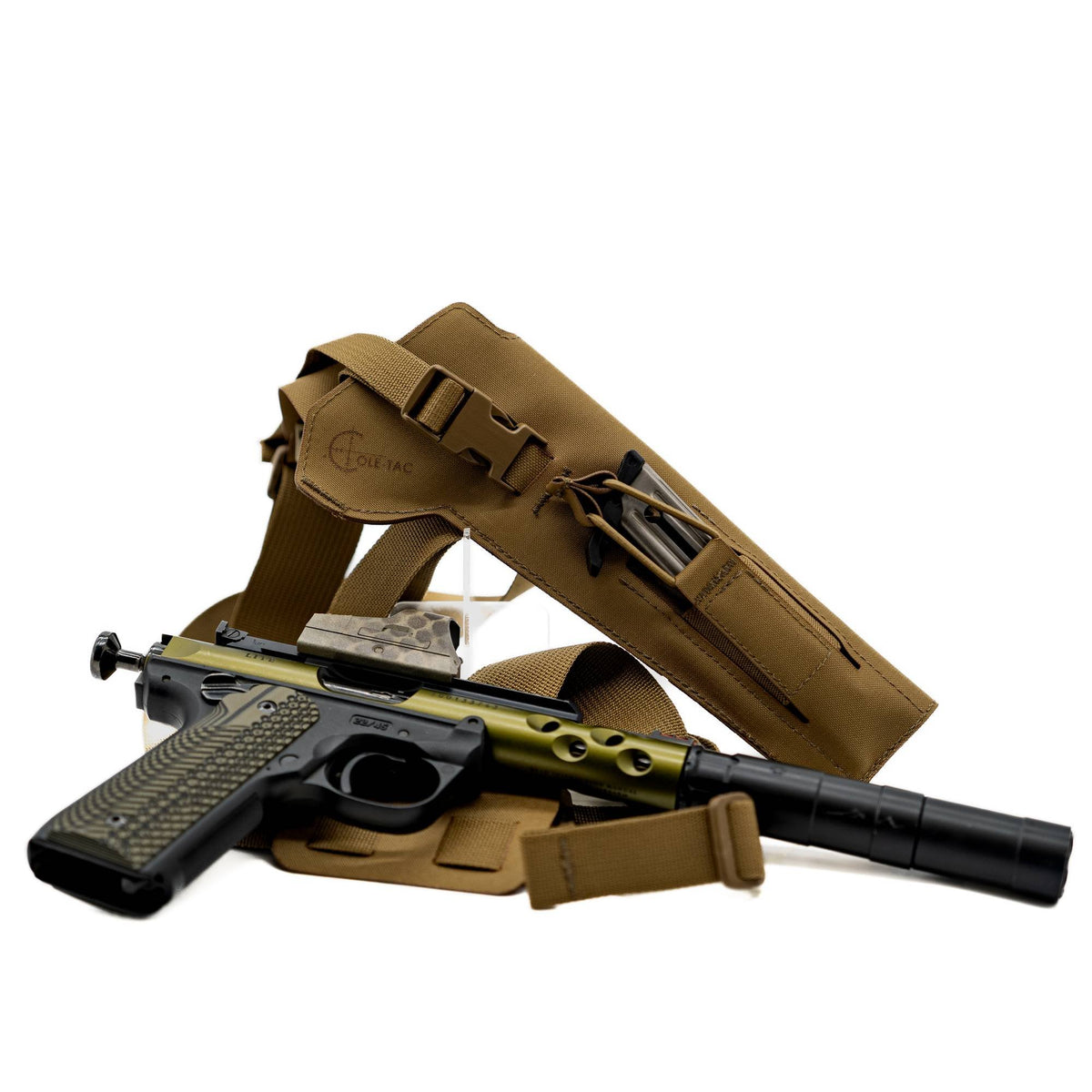 Cole-TAC - Varmint Wrangler Suppressed .22 Pistol Holster - Ranger