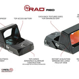 Crimson Trace - CT RAD Red Dot Sight for Full-Size Pistols