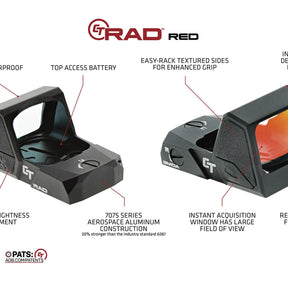 Crimson Trace - CT RAD Red Dot Sight for Full-Size Pistols