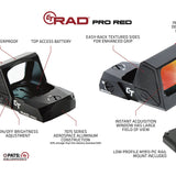 Crimson Trace - CT RAD Pro Red Dot Sight for Full Frame Pistols