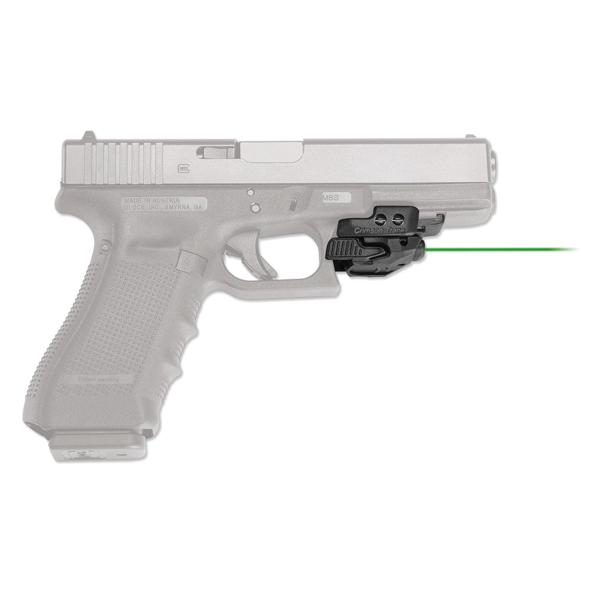 Crimson Trace - Universal Laser Sight CMR-206 - Green