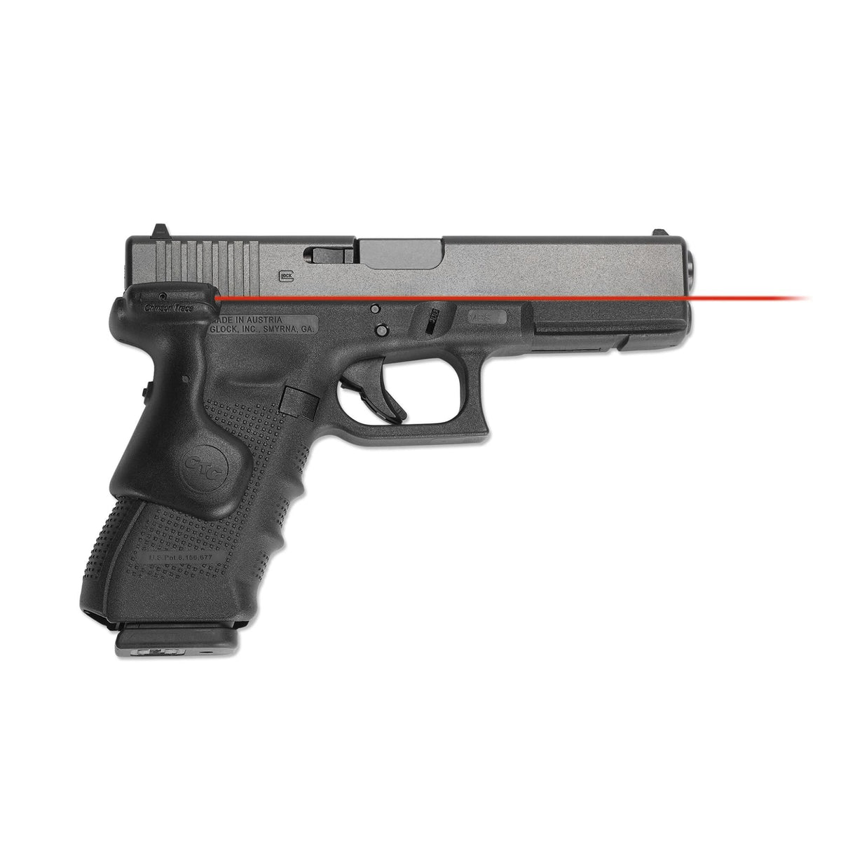 Crimson Trace - LG-637 Lasergrips for GLOCK Gen3/Gen4/Gen5